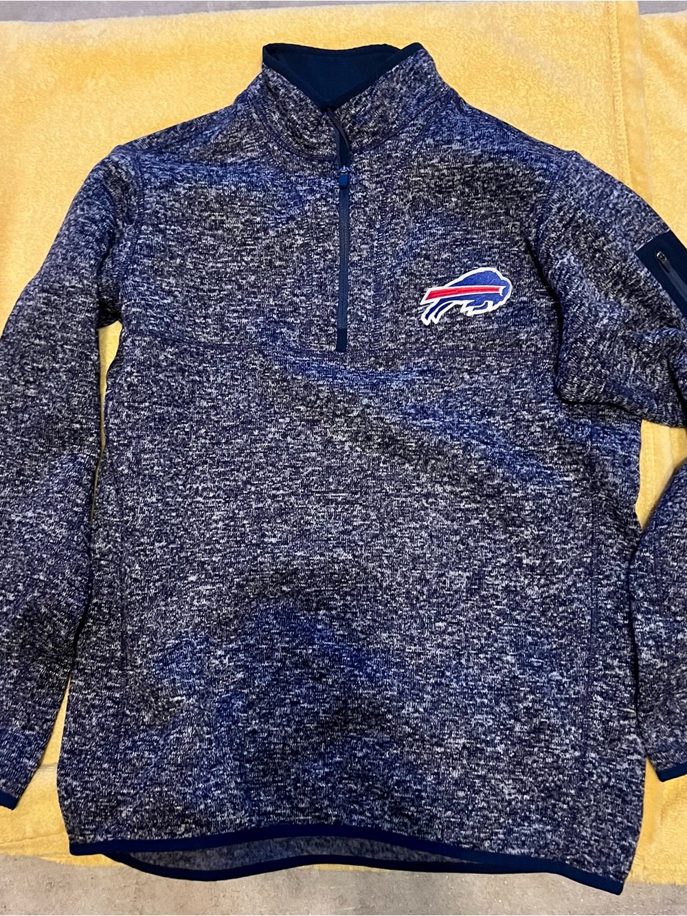 Antigua Navy Crew Pullover with Subtle Logo